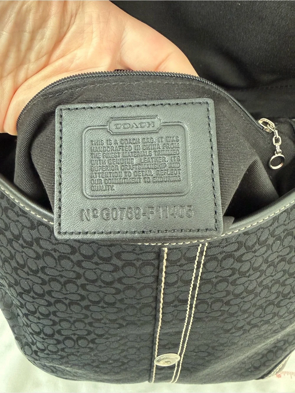 Coach Vintage Y2K Studded Large Soho